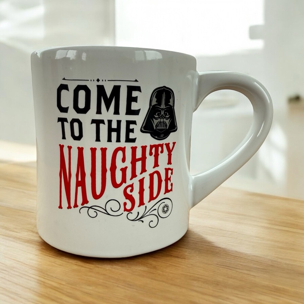 HALLMARK STAR WARS DARTH VADER COME TO THE NAUGHTY SIDE MUG